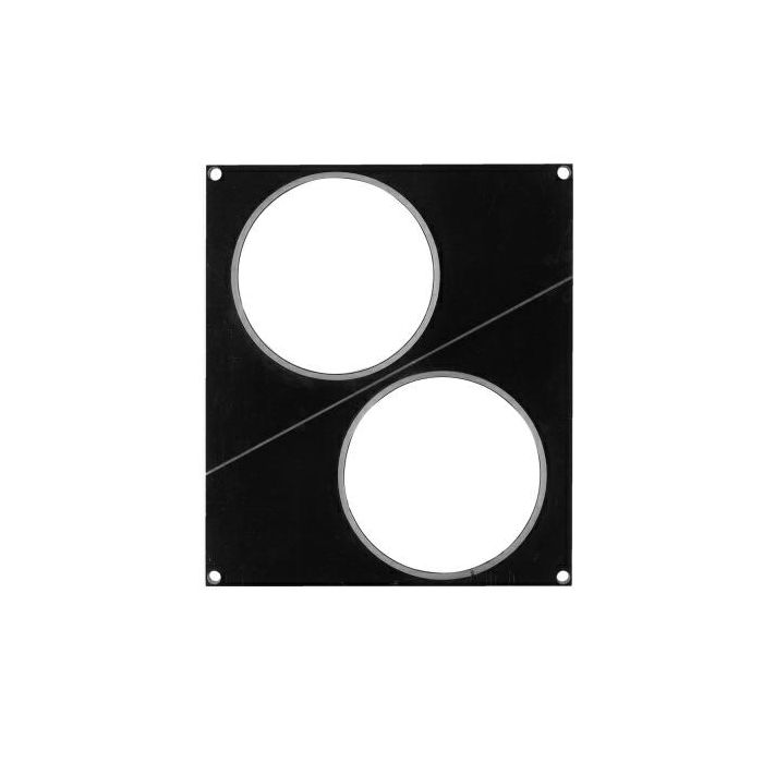 Ramka do tacek AG02 ZUPA fi115mm ANIS dwa gniazda seria 81XX