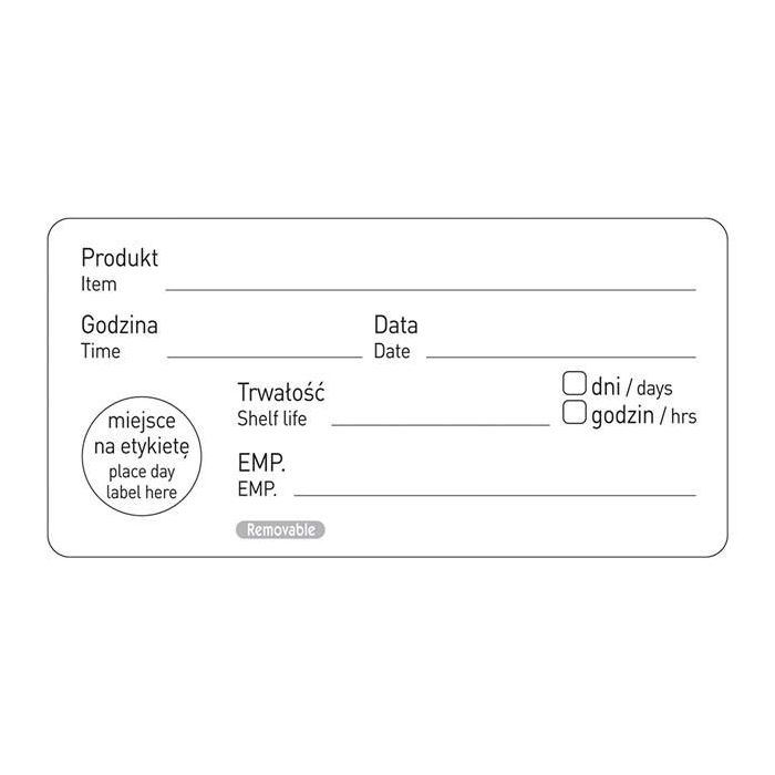 Food Safety Label dispenser - best before date"