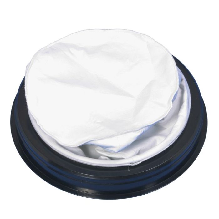 Cotton filter with rubber frame, for vacuum cleaner TASKI VACUMAT 44T.
