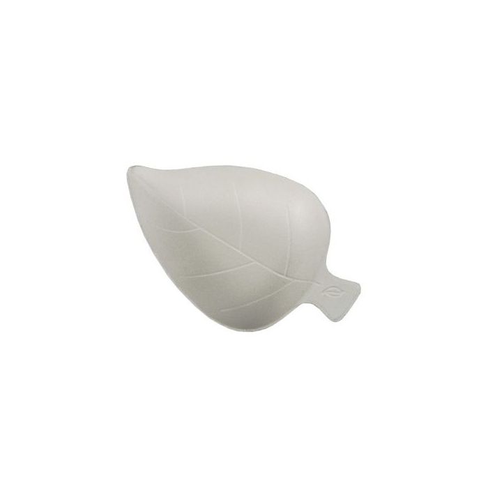 FINGERFOOD - talerzyk z trzciny cukrowej LEAF - LIŚĆ 8x6cm biały op. 50 sztuk