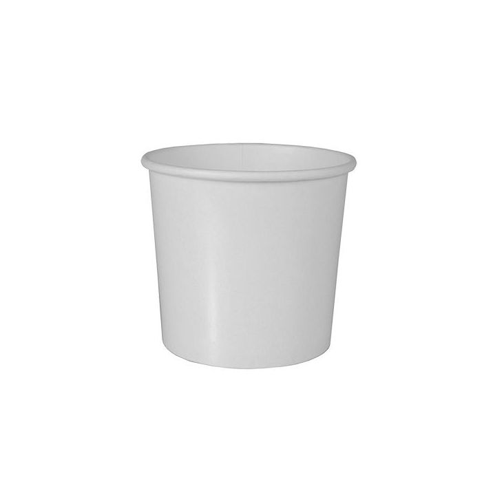 Paper soup container, coated 470ml, 50pcs package