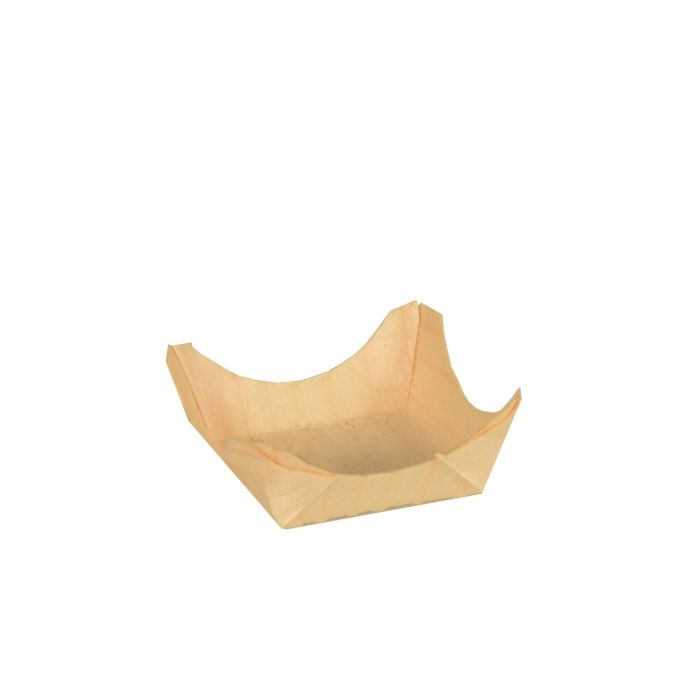 FINGERFOOD - square bowls 4x4xh.1.5cm wooden bowls, 50 pcs.