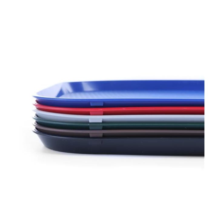 Polypropylene tray FAST FOOD blue