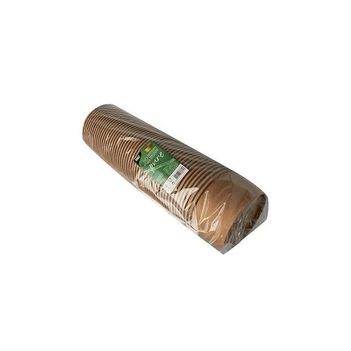Salad bowl KRAFT 800/1000ml diameter 150xh.75mm fully biodegradable, 50 pieces