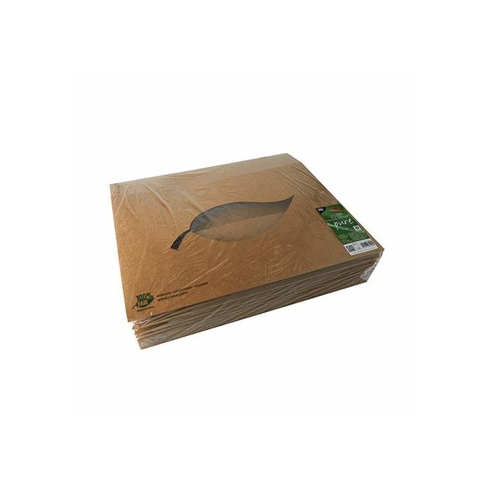 Catering transport cardboard 36x28cm, biodegradable, 10 pieces