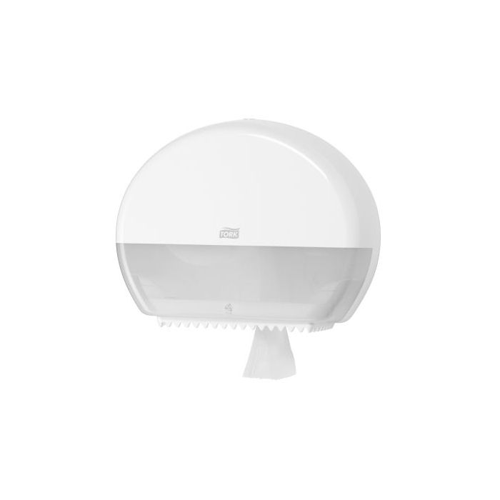 Dispenser for toilet paper in mini jumbo roll white T2 555000