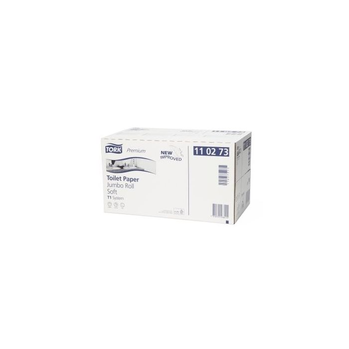 Toilet paper in jumbo roll Tork Premium T1 - 9,7x20cm - 360m - 1800 sheets - waste paper/white