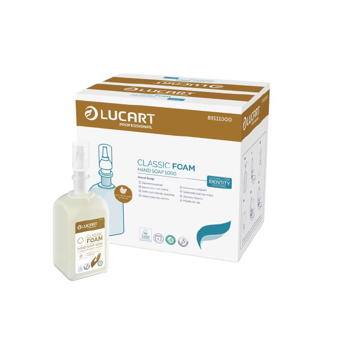 Lucart Classic Hand Soap 6szt 1L - mydło w piance