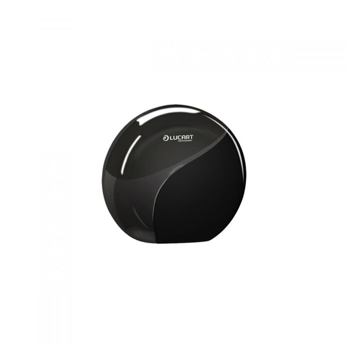 LUCART Mini Jumbo T2 black- paper tpwel dispenser