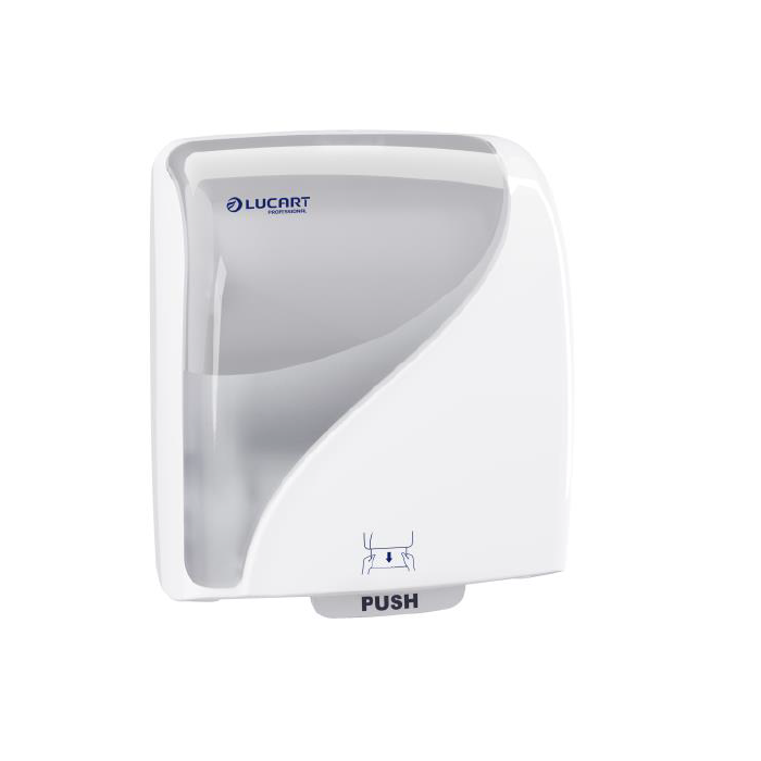 Lucart Identity Autocut - MIDI paper towel dispenser white