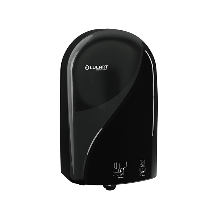 LUCART paper dispenser MINI Identity black AutoCut - paper coil system