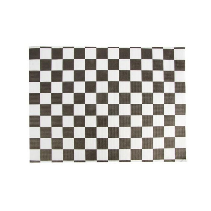 Podkładki papierowe 31x43cm KRATKA CZARNA op.500szt. (k/4)