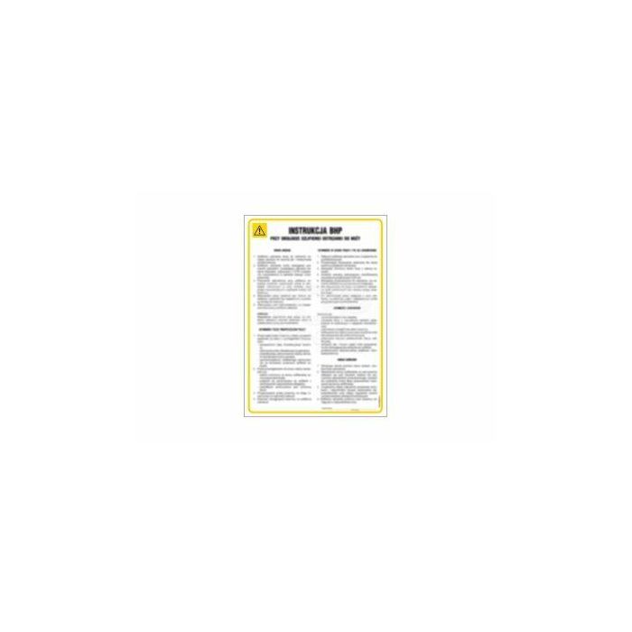 Instructions for safe operation of document binding machine DN - 350 x 245mm IAA39DNHN