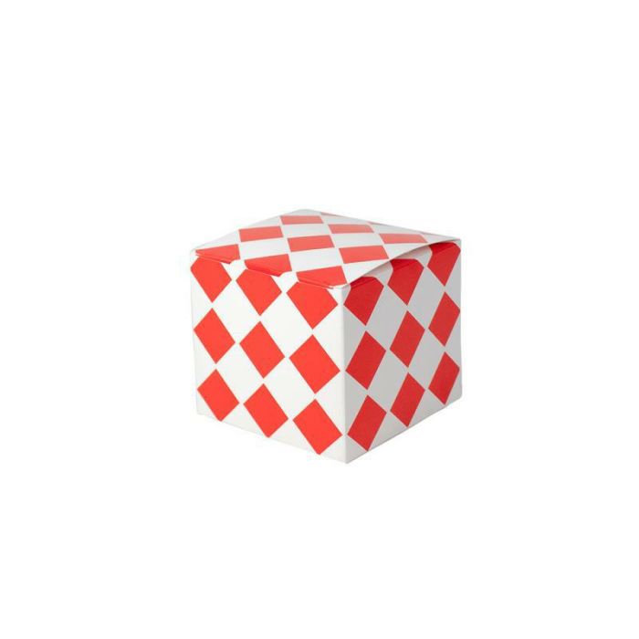 HAMBURGER BOX CRACK RED 100x10 0x90mm, 100pcs
