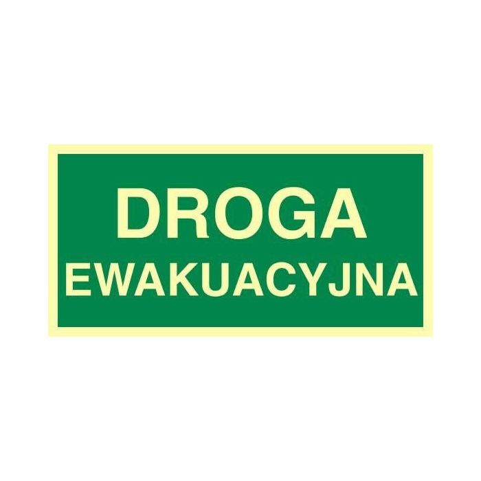 Emergency route CE - 150 x 300mm AC005CEFE
