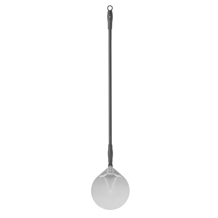 Stainless steel pizza peel, round, 230x1200 mm- code 617182