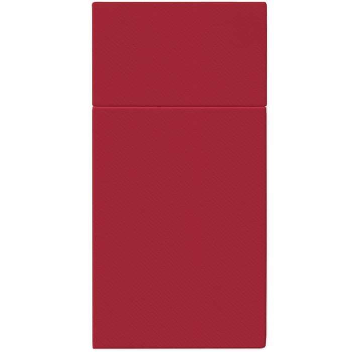 Etui pocket Airlaid bordowe op.50szt. (k/8) rozmiar 40x39cm, PAW