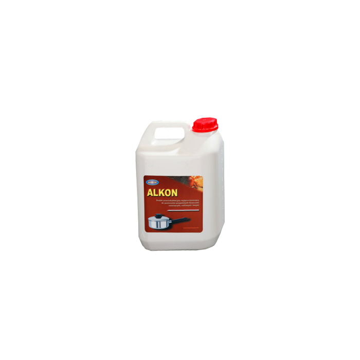 ALKON 5l, cleaner for ovens, fireplace glass and grease stains