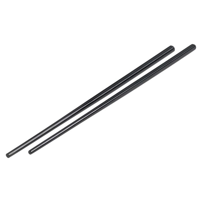 Melamine sushi chopsticks black 27 cm 10 pairs