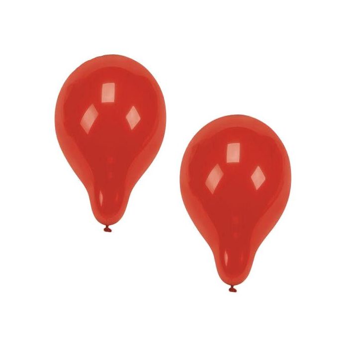 Balloons - red, diameter 25cm,100 pieces