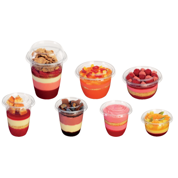 Dessert container, insert DELI ø 95, 80ml INSERT, 50 pieces