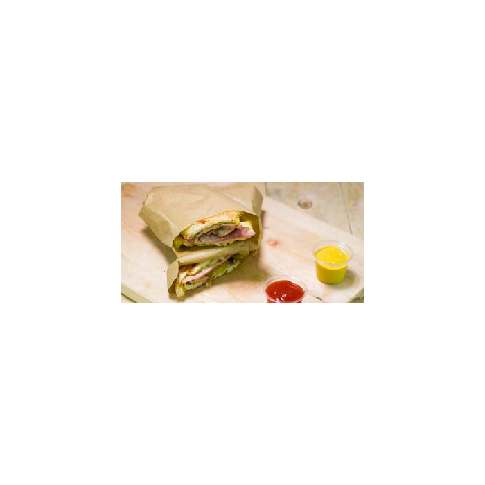 Parchment paper KRAFT 380x275mm grease resistant VEGWARE completely compostable, 500 sheets