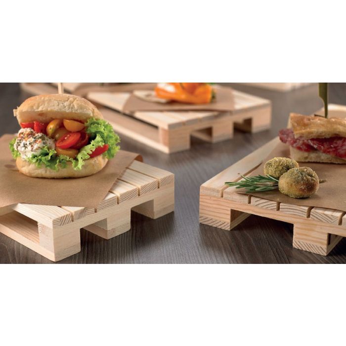 Mini wooden pallet 35 x 20 x 3,5