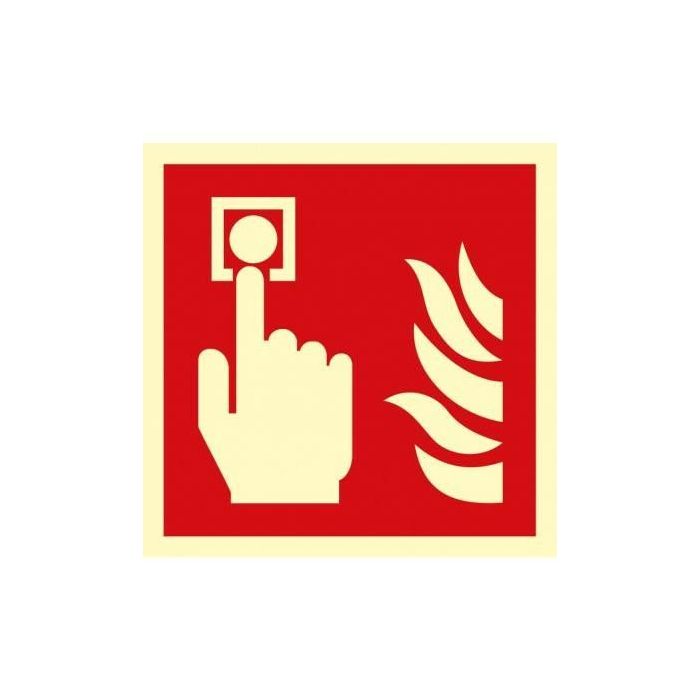 Fire alarm D1 - 200 x 200mm BF005D1PS