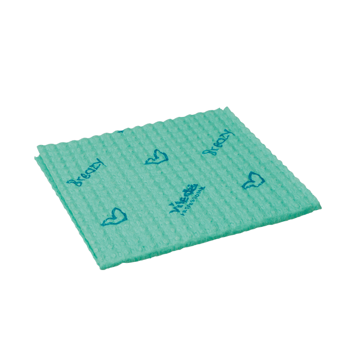 Cloth Breazy 35x35cm green Villeda