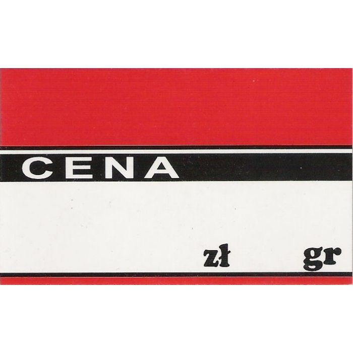 Price laminated large A8 colour - green