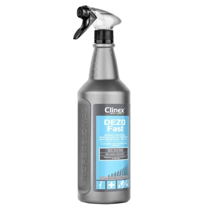 Clinex DEZOFast 1L - preparat dezynfekująco myjący