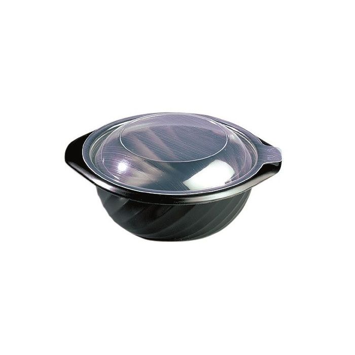 Pojemnik do zgrzewu BOL500, czarny, 500ml, op. 100szt.