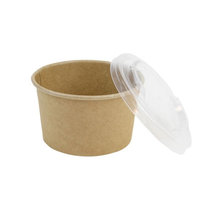 Miska śred.120mm KRAFT 600ml h.85mm op.50szt powleczenie PE (k/12)