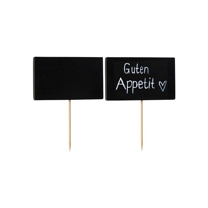Black mini chalkboard 9cm, 100 pieces