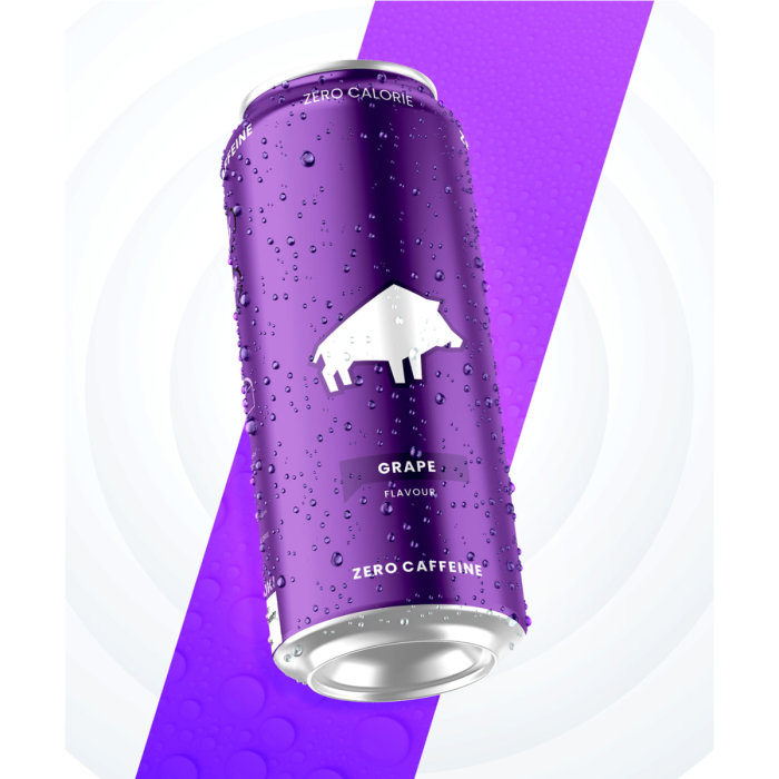 DZIK® ZERO CAFFEINE ZERO KALORII GRAPE 500ml (k\24)