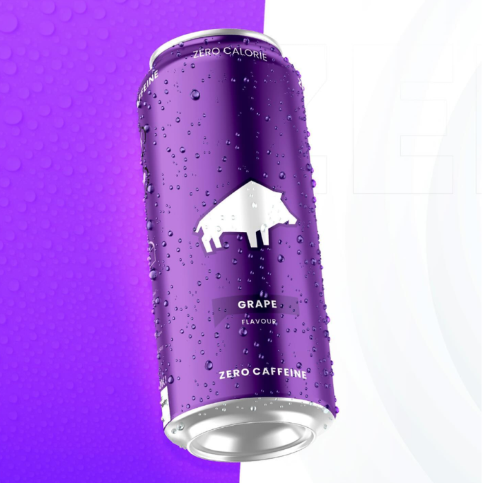 DZIK® ZERO CAFFEINE ZERO KALORII GRAPE 500ml (k\24)