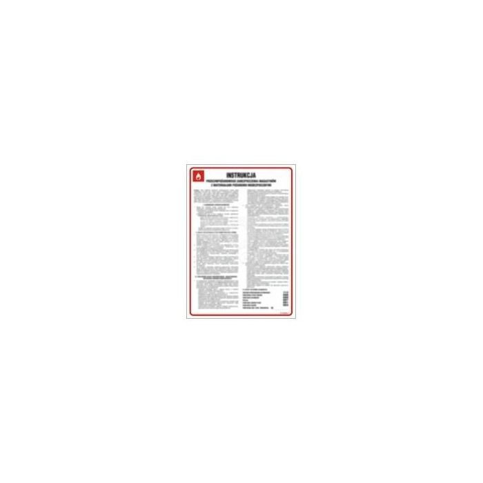 General fire instruction for schools DN - 350 x 245mm DB023DNHN