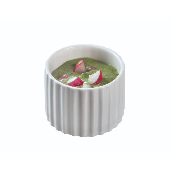Finger food porcelain round goblet fi.56mm white, op.12pcs. (k/12)