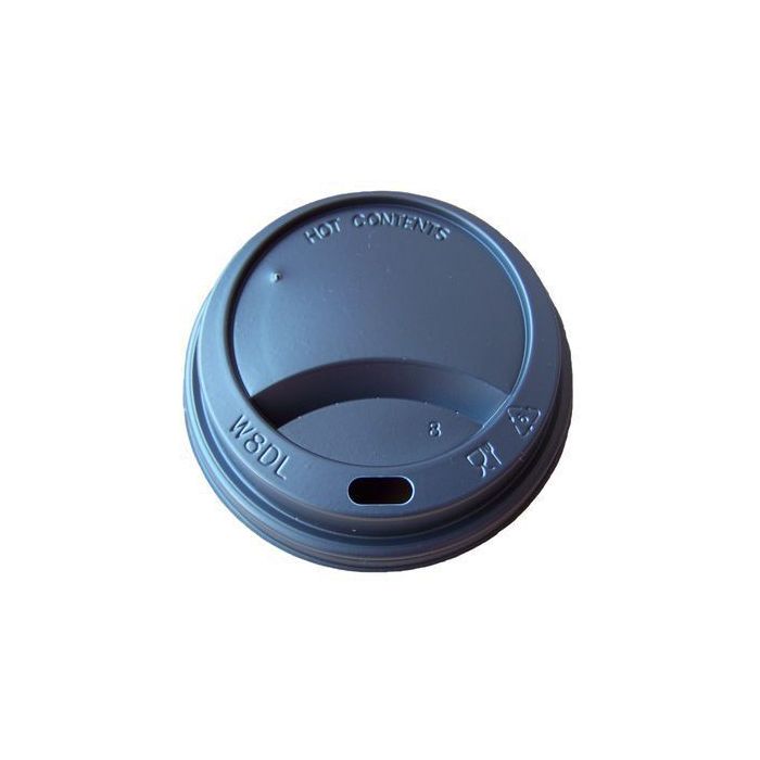 Dekiel do kubka 100 ml czarny, śr. 63mm, op. 100 sztuk