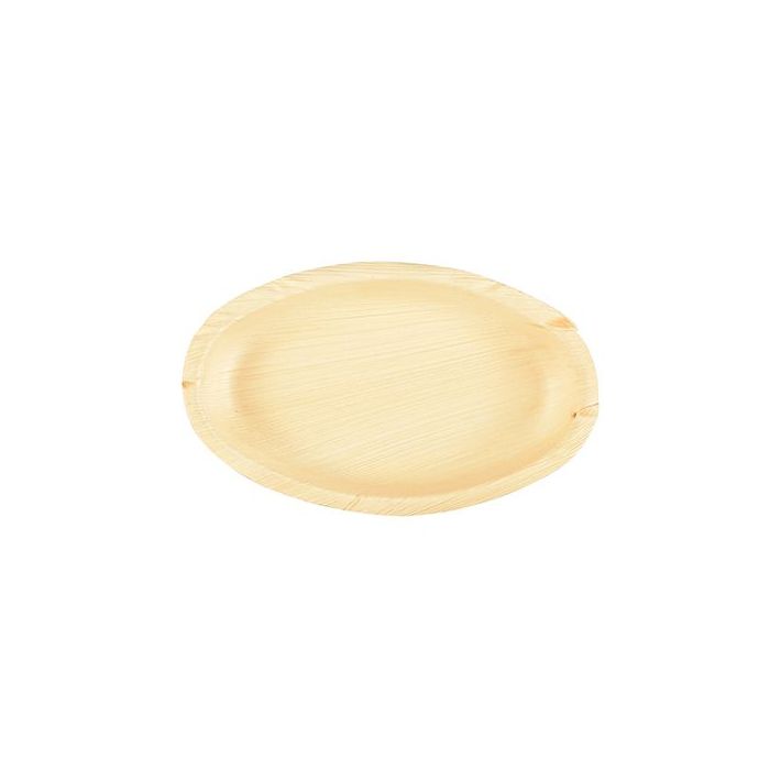 Tacka PURE z liści palmowych owalny 20x12,5x3 cm op. 25 sztuk