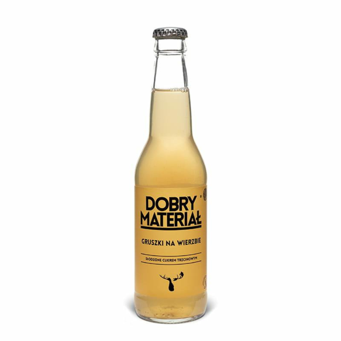 DOBRY MATERIAŁ napój Gruszki na Wierzbie 330ml (k/12)