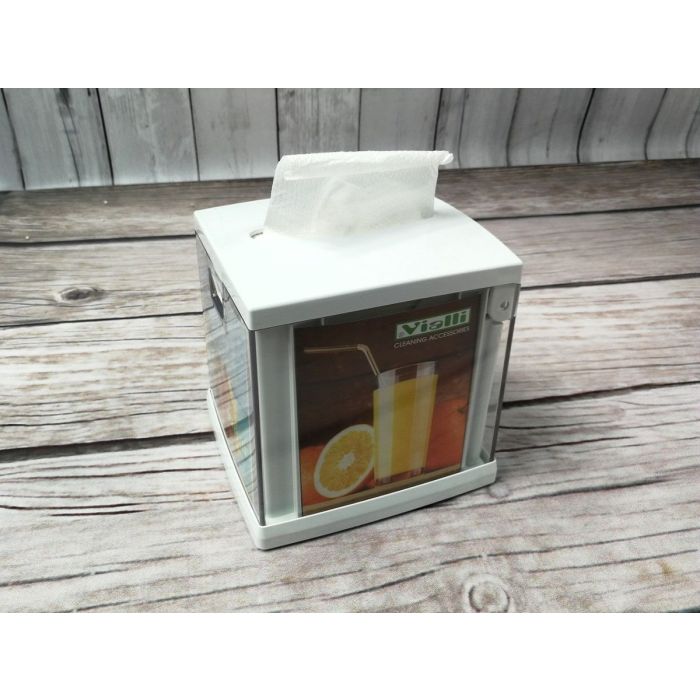 Dispenser of napkins VIALLI white 10x11cm