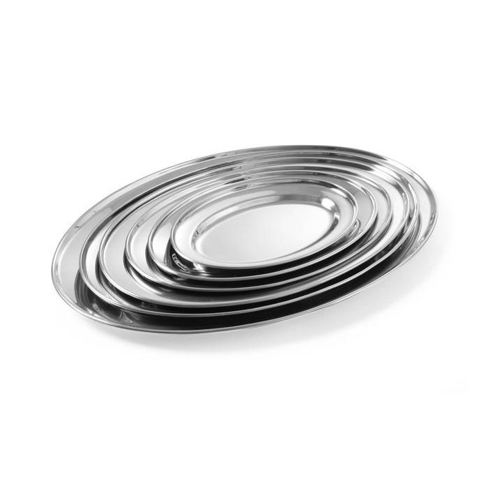 Półmisek Do Mięs I Wędlin - 350X220 Mm Owalny, Stalowy