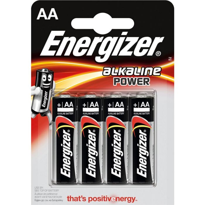 BATTERY ENERGIZER BASE POWER SEAL AA LR6 /4 PCS