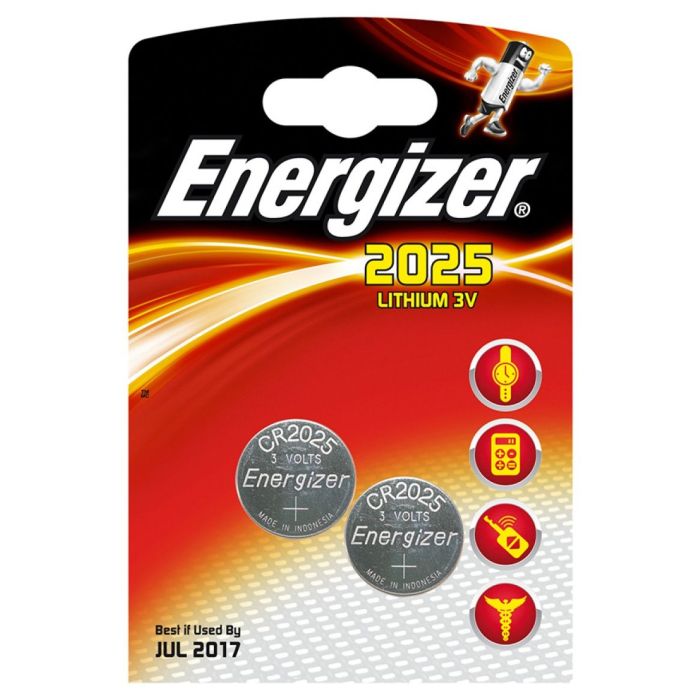 BATTERY ENERGIZER SPECJALISTYCZNA CR2025 /2 PCS