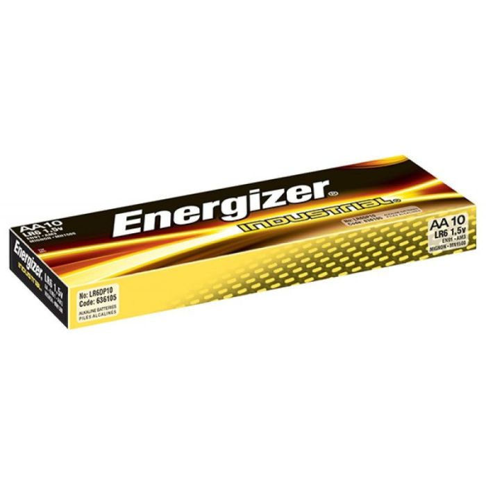 BATTERY INDUSTRIAL AA 10PCS