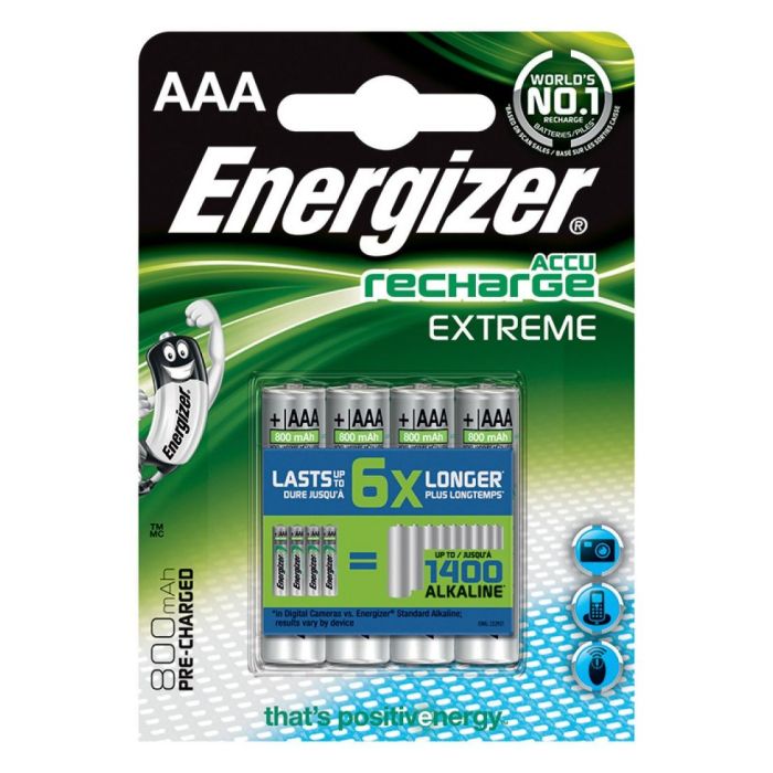 RECHARGEABLE ENERGIZER EXTREME AAA /4 SZT.