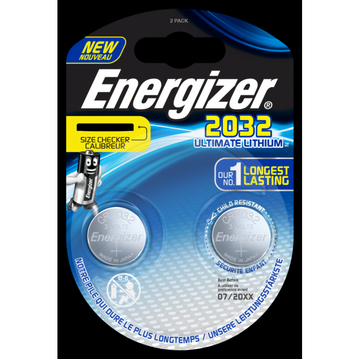 ENR ULTIMATE LITHIUM CR2032 BP2