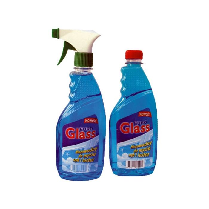 Liquid glass cleaner Euro Glass 500ml with atomiser