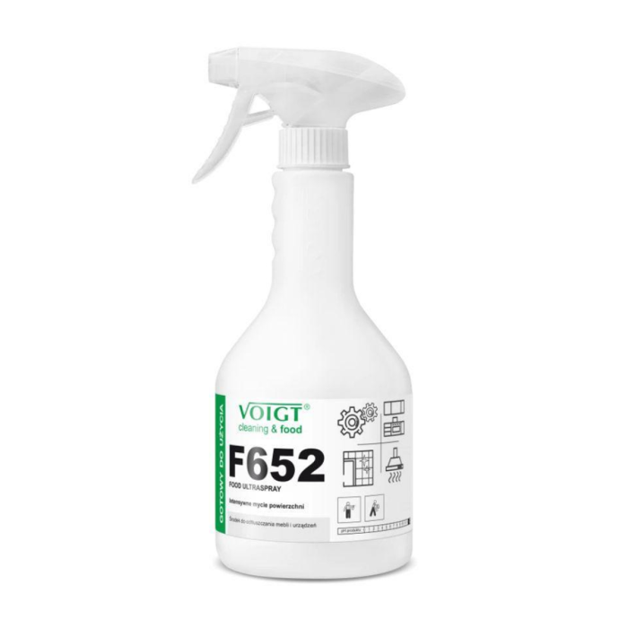 VOIGT Food Ultraspray F652 środek do tłustych plam i oleju 0,6l (k/12)